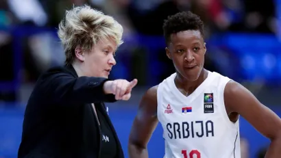 Marina Maljković i Ivon Anderson (©Starsport)